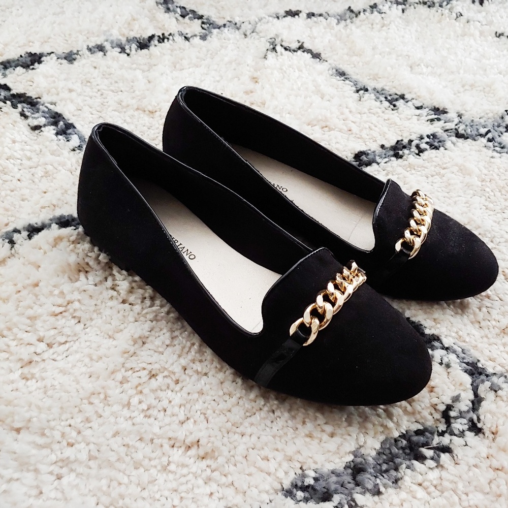 Black flats